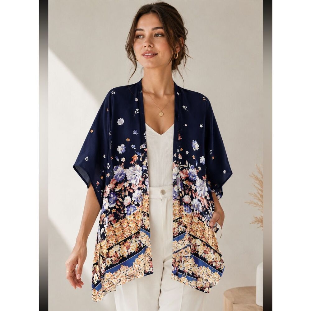 🎉5 for $45🎉 Maurices kimono open top size S,M,L